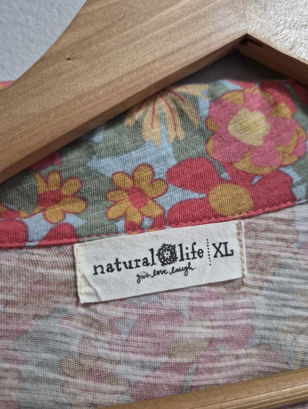 Natural Life Vintage Inspired Floral Sleevless Button Down Maxi Dress Size XL - Picture 4 of 7